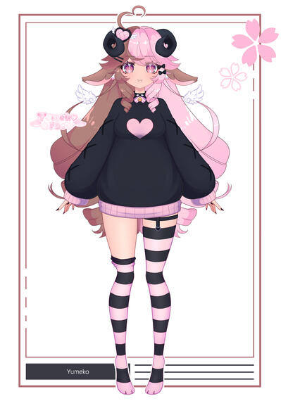 Model Art by @yumekofae Model Art by @yumekofae